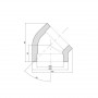 Кутик PPR Thermo Alliance 63, 45° SD00029403