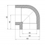 Кутик PPR Thermo Alliance 50, 90° SD00029411
