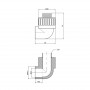 Кутик PPR Thermo Alliance 25х3/4" ЗР SD00029422