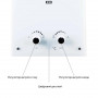 Колонка газовая дымоходная Thermo Alliance JSD20-10GE 10 л панель стеклянная White SD00030726