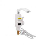 Проточный кран-водонагреватель кухонный Lidz Warm 057 LDWAR057WCR24983 White / Chrome