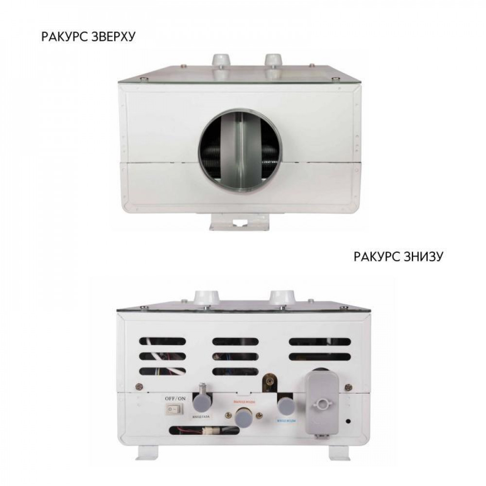 Колонка газова димохідна Thermo Alliance JSD20-10GC 10 л панель скляна з малюнком гори SD00031247
