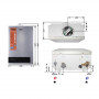Колонка газова димохідна Thermo Alliance JSG20-10ETP18 10 л Silver SD00031251
