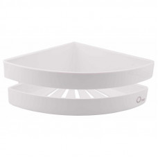 Полиця кутова Qtap Police пластикова QTPL01 White