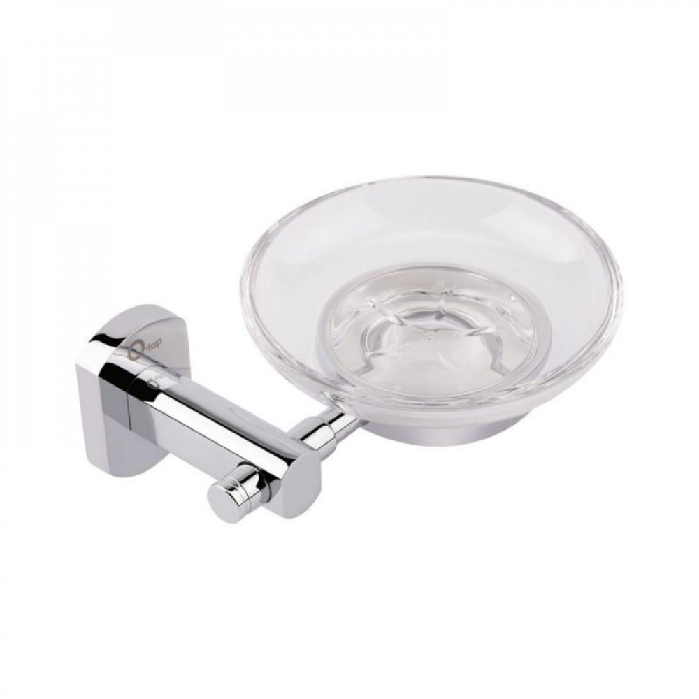 Мыльница Qtap Liberty настенная QTLIBCRM1159 Chrome SD00031711