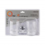 Склянка з тримачем Qtap Liberty настінна подвійна QTLIBCRM1155 Chrome SD00031713