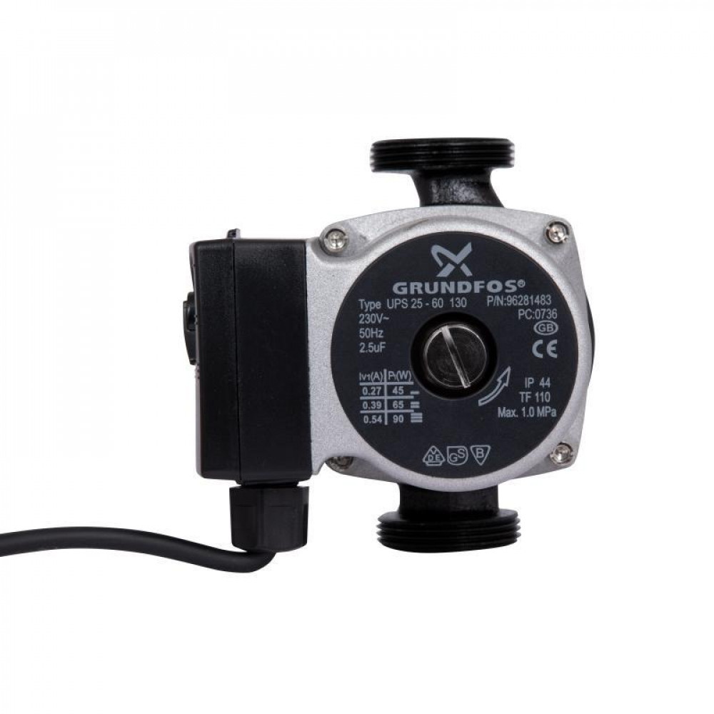 Насос циркуляційний GRS UPS 25/60/130 (сірий) SD00033449