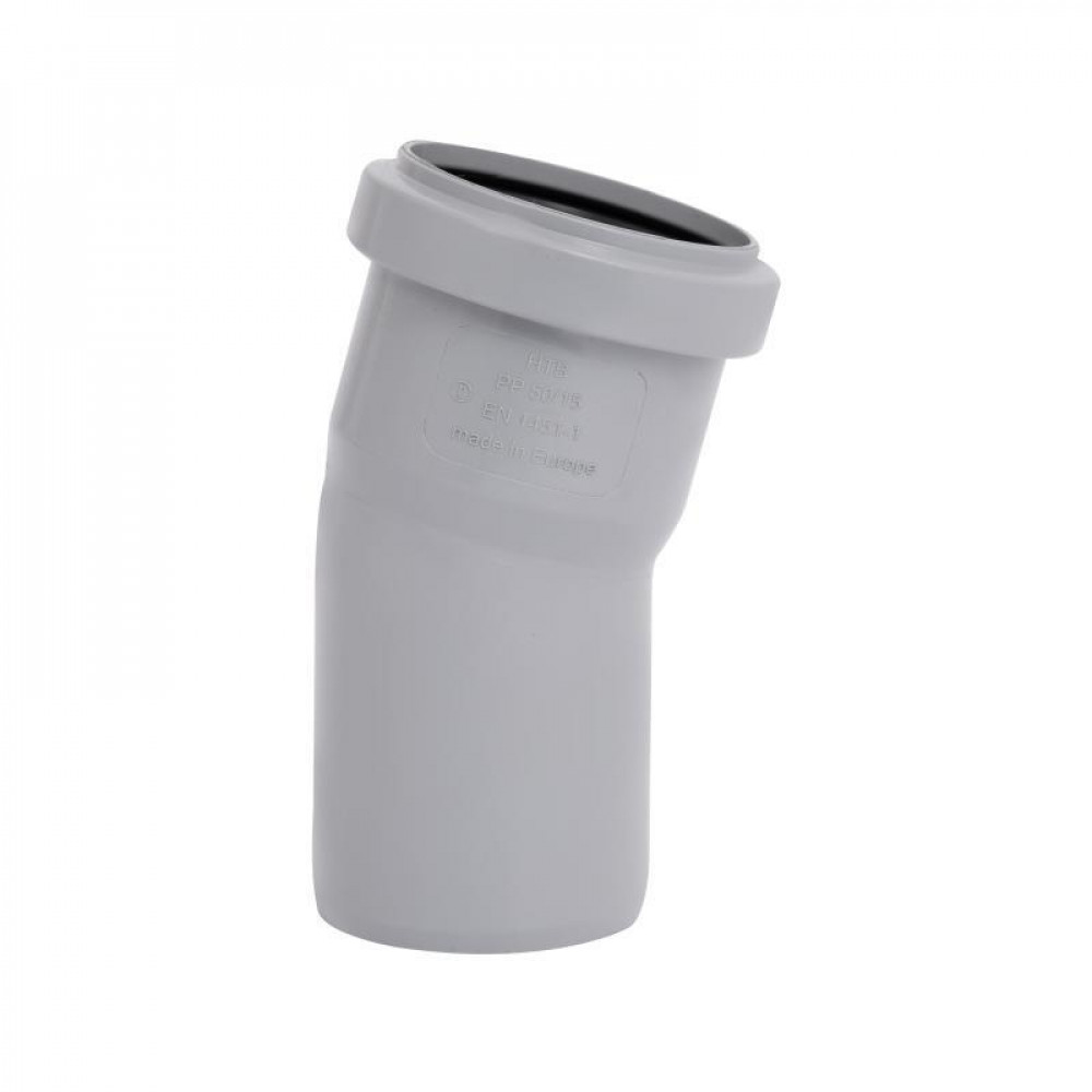 Коліно PPR каналізаційне TA Sewage 50, 15° SD00034411