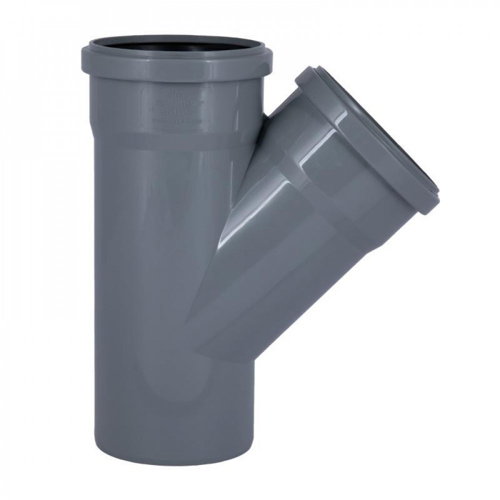 Трійник PPR каналізаційний TA Sewage 110, 45° SD00034434
