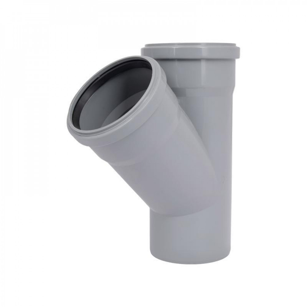 Трійник PPR каналізаційний TA Sewage 110, 45° SD00034434