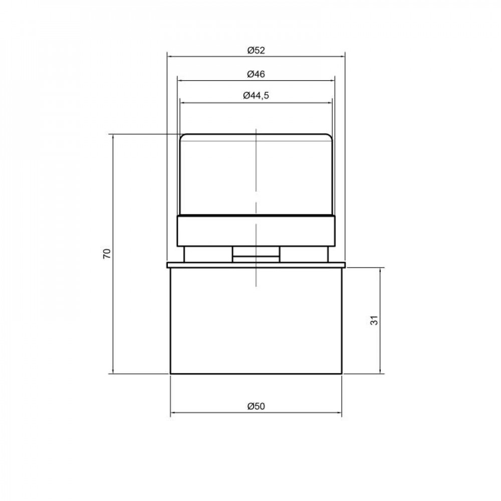 Повітряний клапан PPR каналізаційний TA Sewage 50 SD00034568