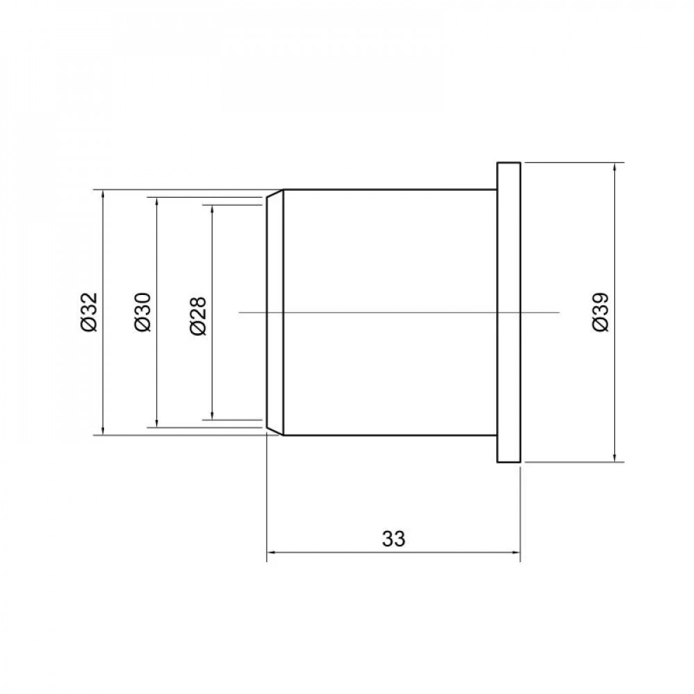 Заглушка PPR канализационная TA Sewage 32 SD00034570
