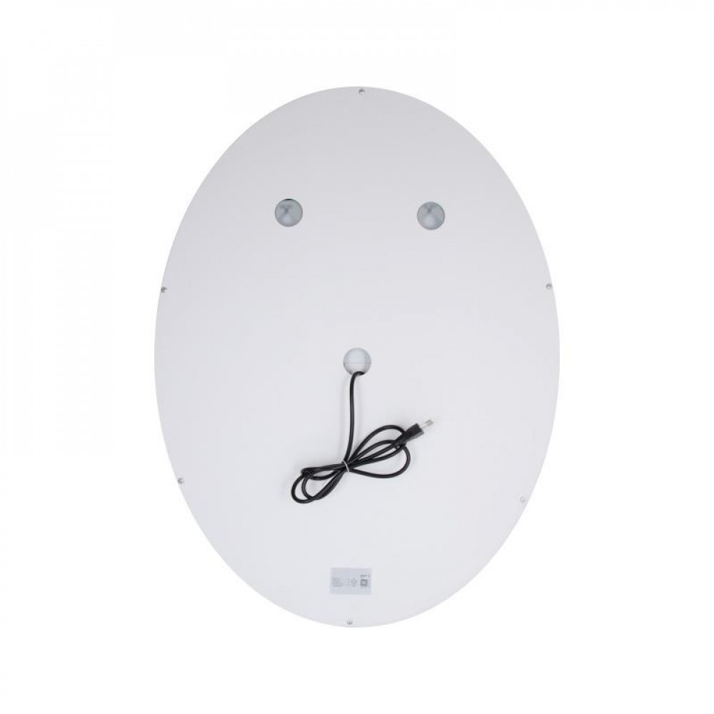 Дзеркало Qtap Mideya (DC-F801) 600х800 з LED-підсвічуванням Touch, з антизапотіванням, димером QT2078F801W SD00034655