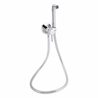 Набор для гігієнічного душу Qtap Inspai-Varius округлий QTINSVARCRMV00440001 Chrome