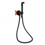 Набор для гігієнічного душу Qtap Inspai-Varius округлий QTINSVARBСRV00440001 Black Matt SD00035723