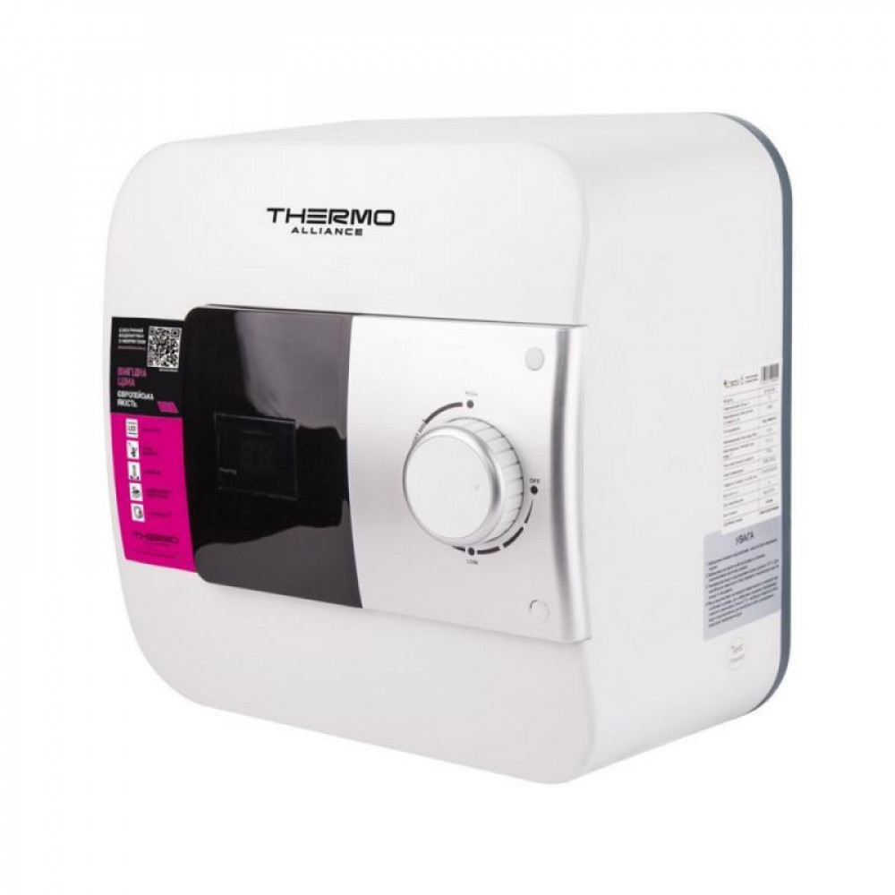 Водонагреватель Thermo Alliance 15 л над мойкой вертикальный, мокрый ТЭН 1,5 кВт SF15X15N SD00036045