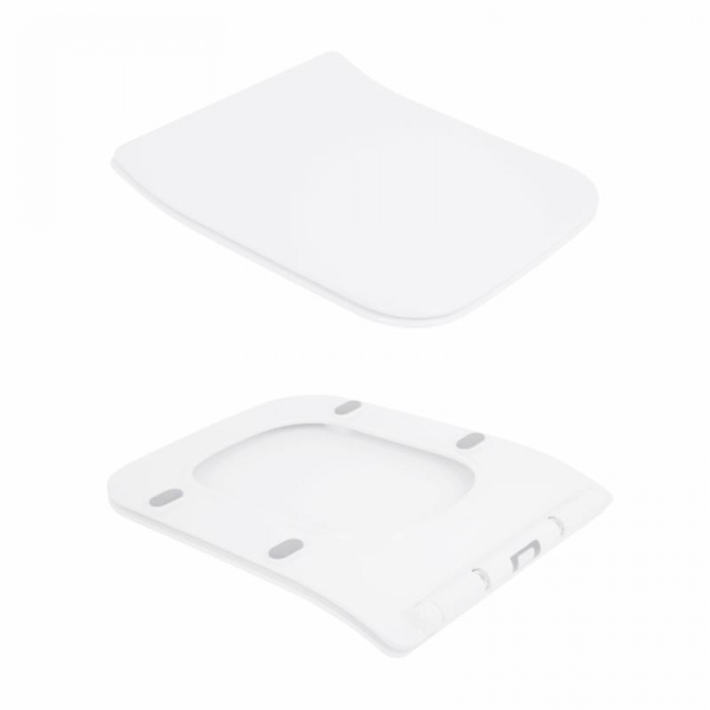 Унітаз підвісний Qtap Crow безобідковий з сідінням Soft-close QT05335170W SD00036222