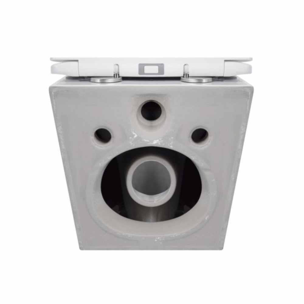 Унітаз підвісний Qtap Jay безобідковий з сідінням Soft-close QT07335176W SD00036224