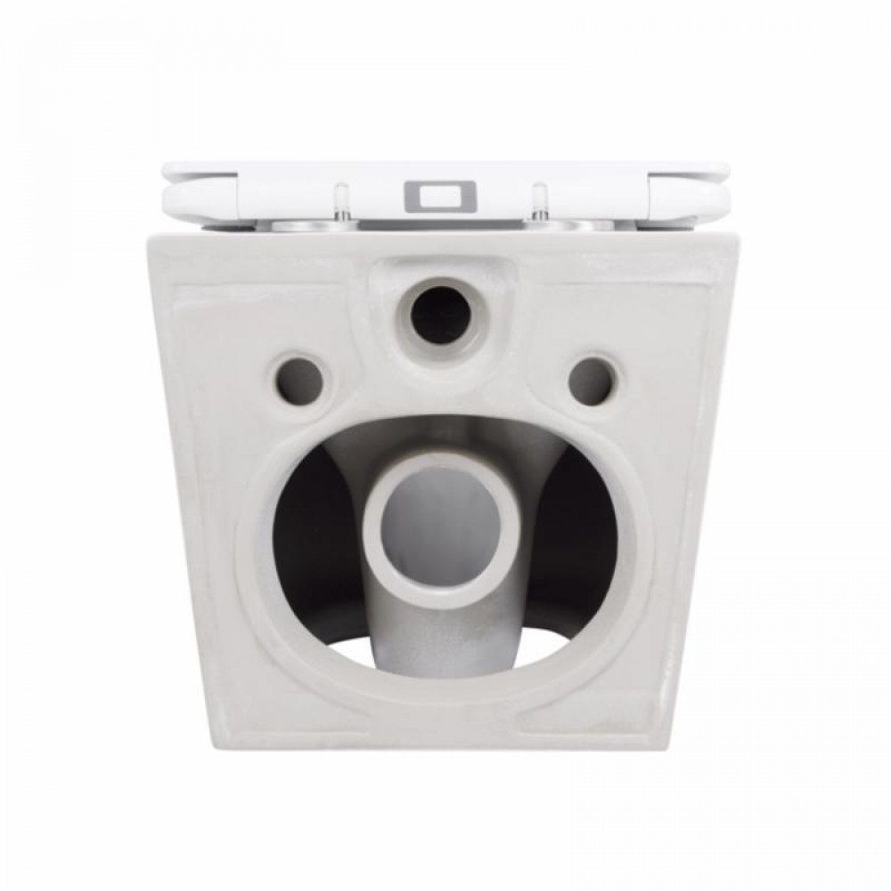 Унітаз підвісний Qtap Swan безобідковий з сідінням Soft-close QT16335178W SD00036227