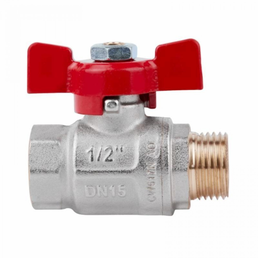 Кран кульовий Icma 1/2" прямий №351 SD00036658