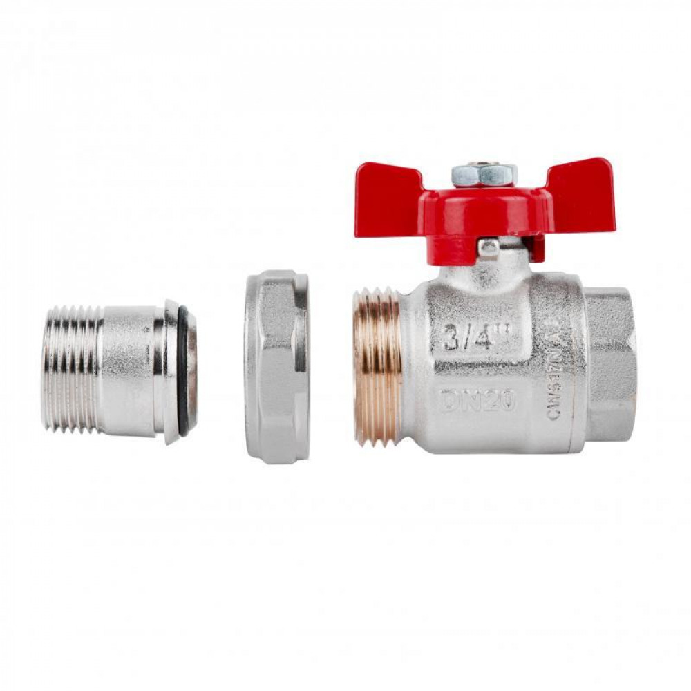 Кран кульовий "Американка" Icma 3/4" прямий №347 SD00036671