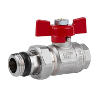 Кран шаровый "Американка" Icma 1/2" прямой №348