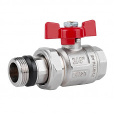 Кран кульовий "Американка" Icma 3/4" з антипротіканням прямий №348