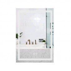 Дзеркало Qtap Mideya (DC-F936) 500х800 з LED-підсвічуванням Touch, з антизапотіванням, димером QT2078F936W