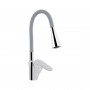 Змішувач для кухні Lidz Tani 007F3 з гнучким виливом (k40) LDTAN007F3GCR31869 Chrome/Grey SD00037970