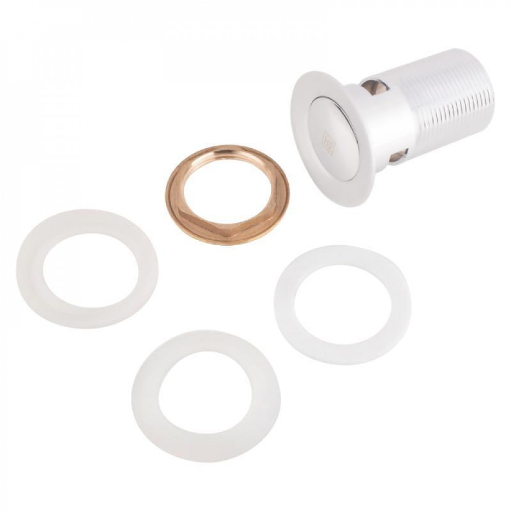 Донний клапан Lidz Tani 004 нажимний 1 1/4" з переливом LDTAN004CRM32527 Chrome SD00038630