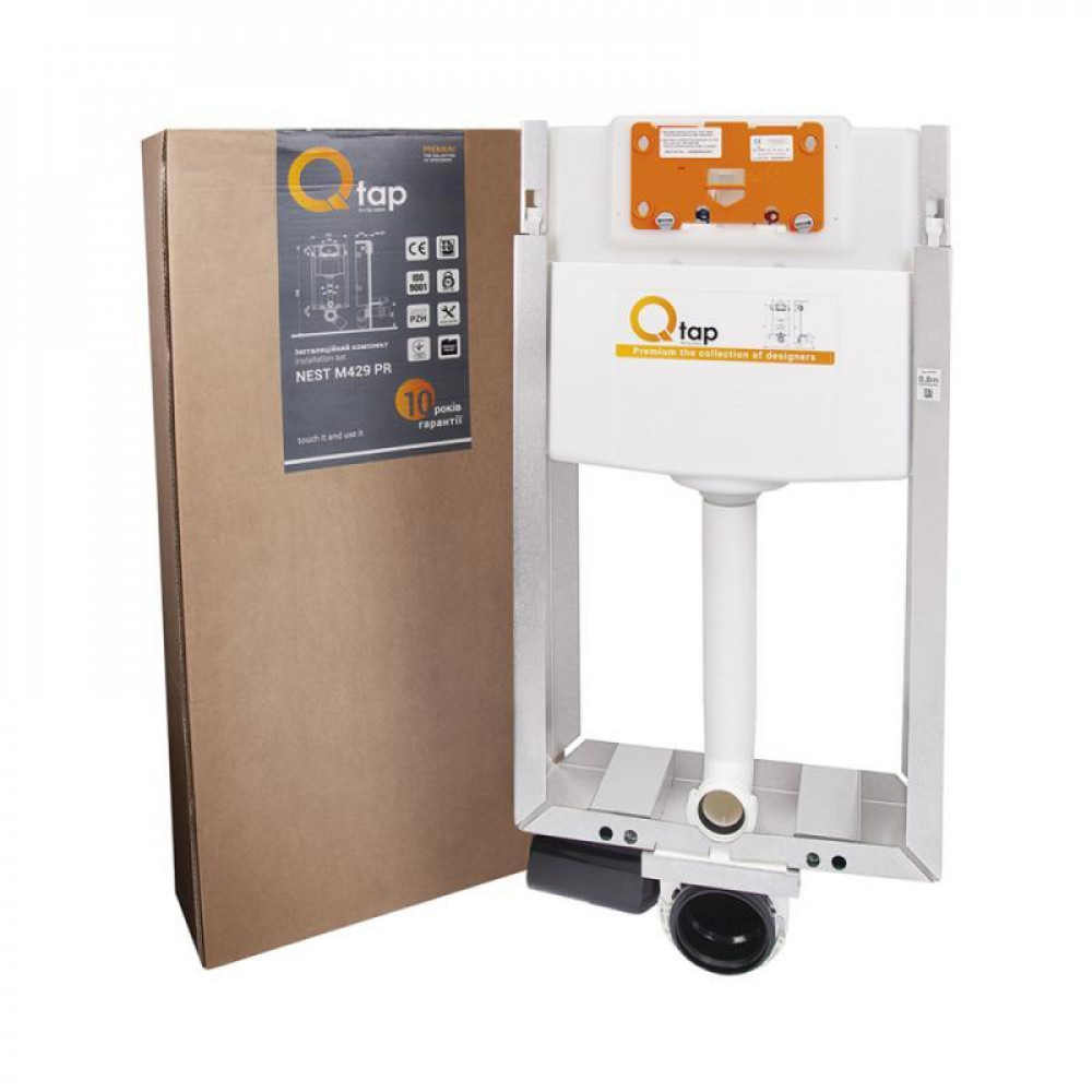 Змивний бачок прихованого монтажу для унітаза Qtap Nest QT0134M429 SD00038763