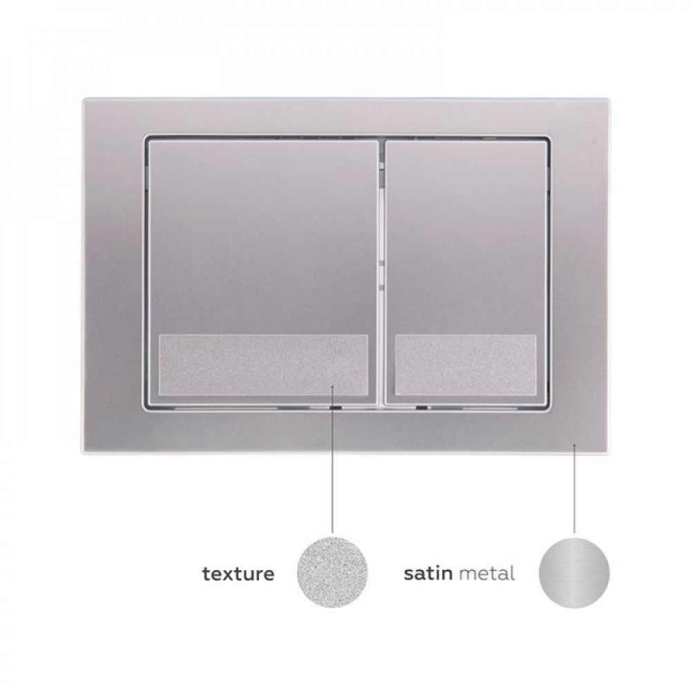 Панель змиву для унітаза Qtap Nest QT0111M06029SAT SD00038772