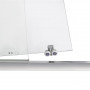 Душові двері в нішу Qtap Taurus CRM201-11.C6 97-108x185 см, скло Clear 6 мм, покриття CalcLess SD00039722