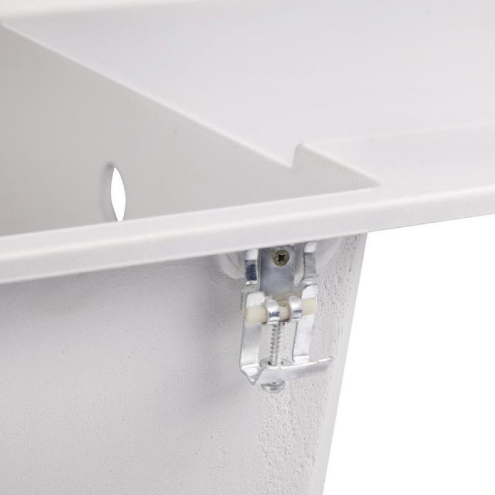 Кухонна мийка Lidz 790x495/230 WHI-01 (LIDZWHI01790495230) SD00039806