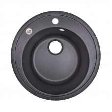 Кухонна мийка Lidz D510/200 BLA-03 (LIDZBLA03D510200)