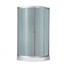 Душовий бокс Lidz Tani SB90x90.SAT.LOW.FR, скло Frost 4 мм