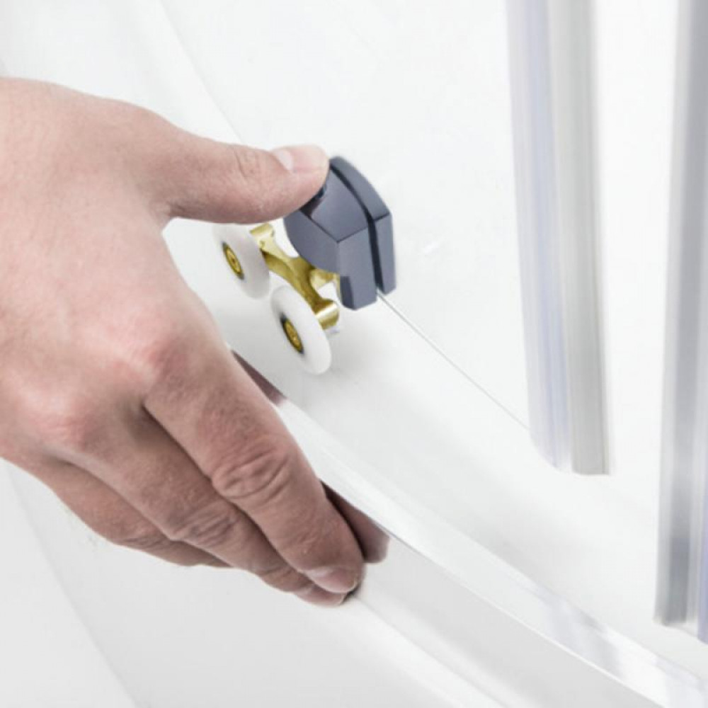 Гидромассажный бокс Lidz Tani SBM90x90.SAT.HIGH.FR, стекло Frost 4 мм SD00039864