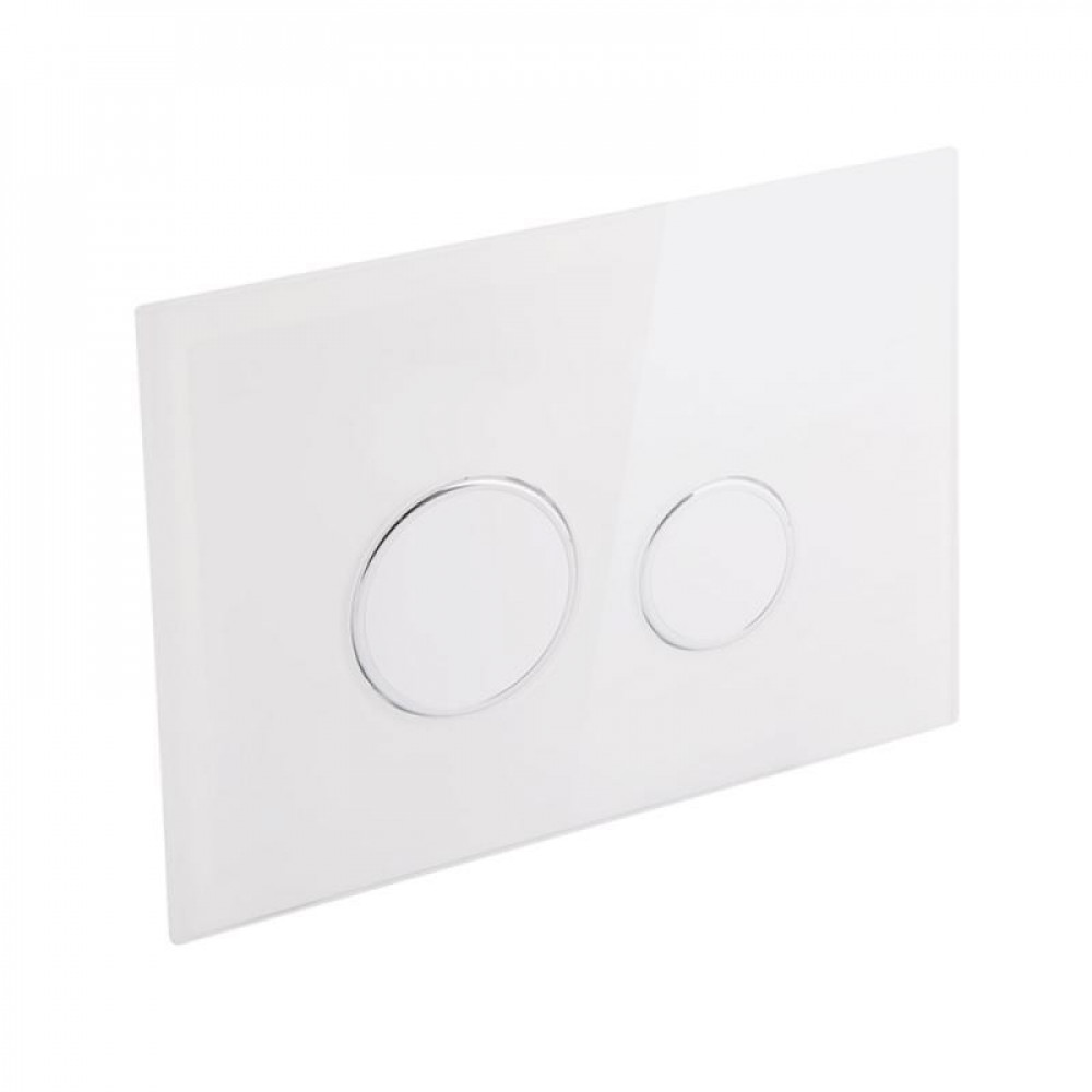 Набір інсталяція 4 в 1 Qtap Nest ST з круглою панеллю змиву QT0133M425V1164GW SD00040862