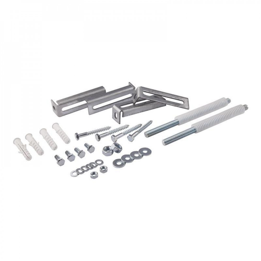 Набір інсталяція 4 в 1 Qtap Nest ST з квадратною панеллю змиву QT0133M425M06028CRM SD00040865