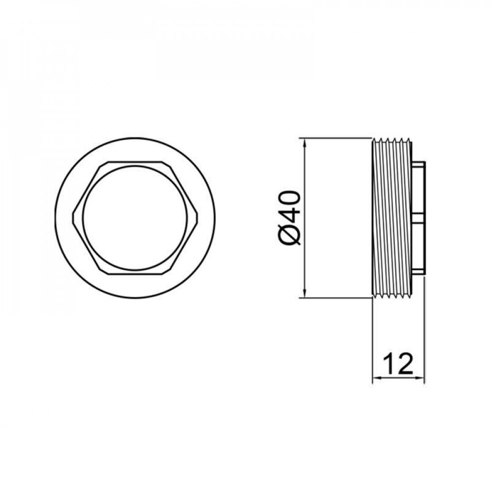 Гайка для змішувача Lidz Repair D-40 LDREP4034771 SD00040875