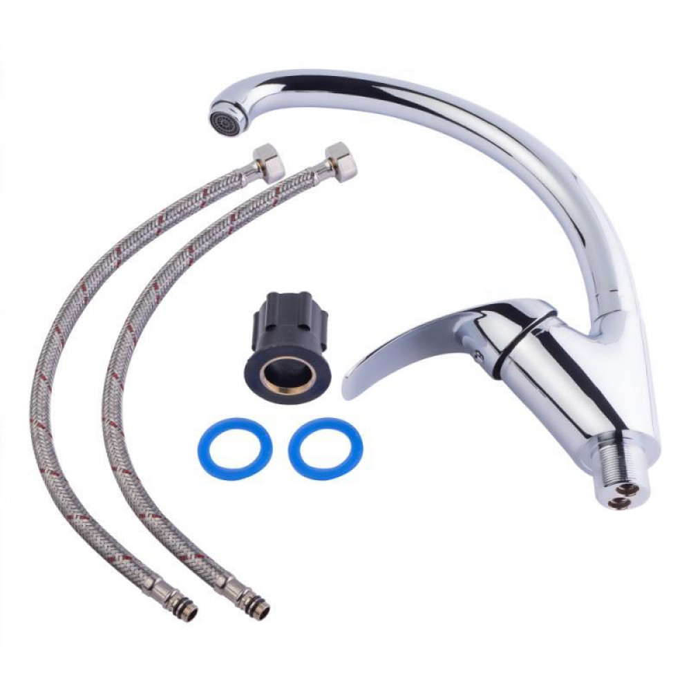 Змішувач для кухні Lidz Mars 007F (k40) LDMAR007FCRM34857 Chrome SD00040961