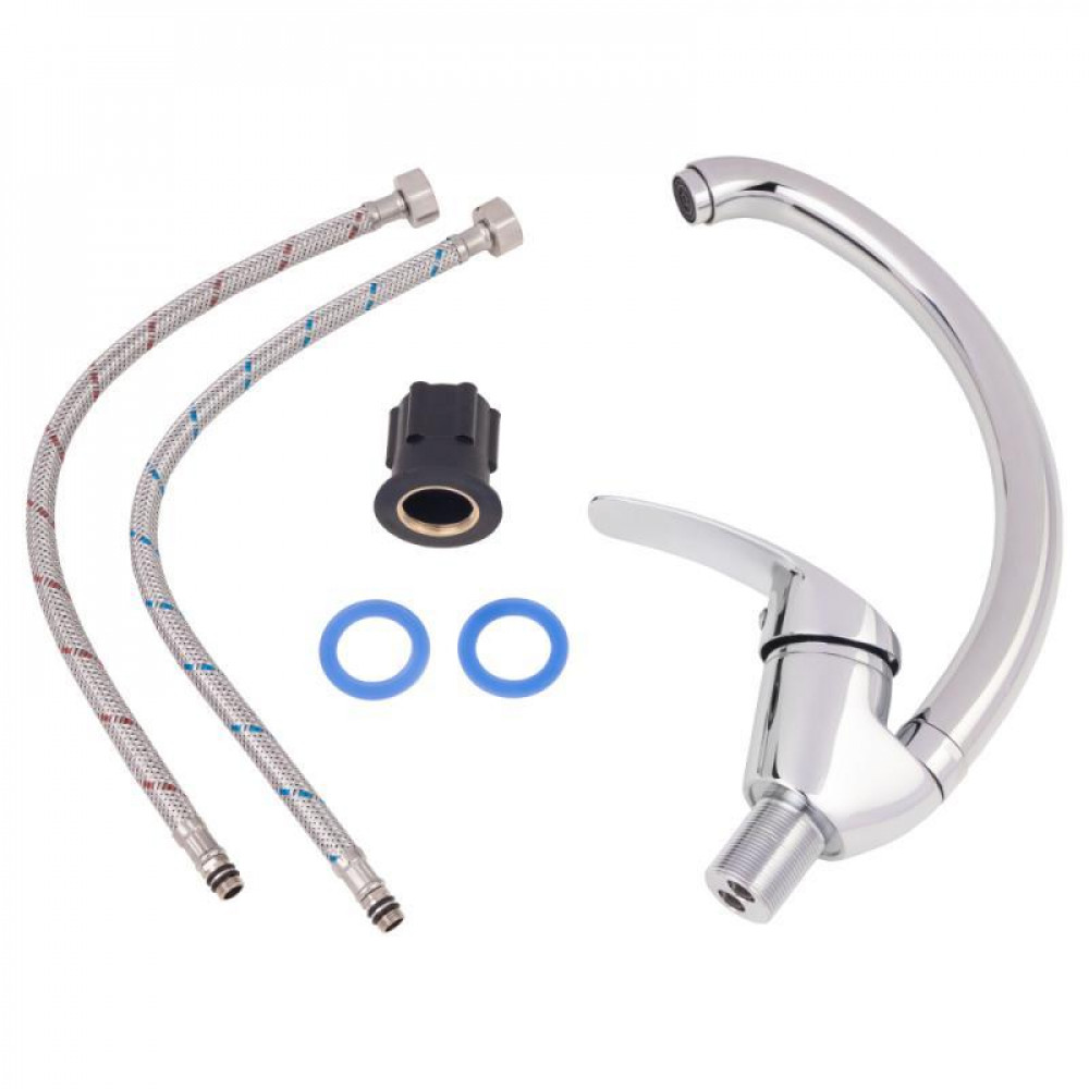 Змішувач для кухні Lidz Mars 008F (k40) LDMAR008FCRM34858 Chrome SD00040962