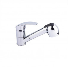 Змішувач для кухні Lidz Mars 011 з висувним виливом (k40) LDMAR011CRM34859 Chrome