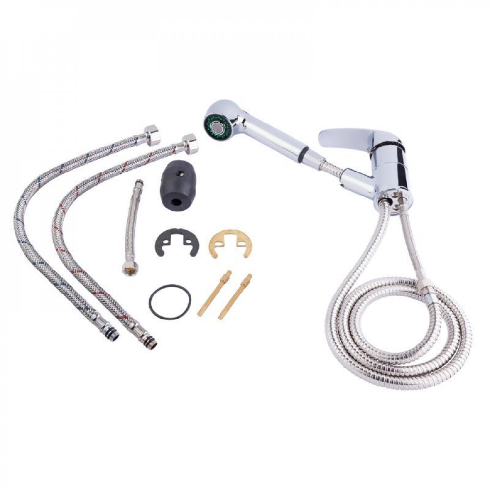 Змішувач для кухні Lidz Mars 011 з висувним виливом (k40) LDMAR011CRM34859 Chrome SD00040963