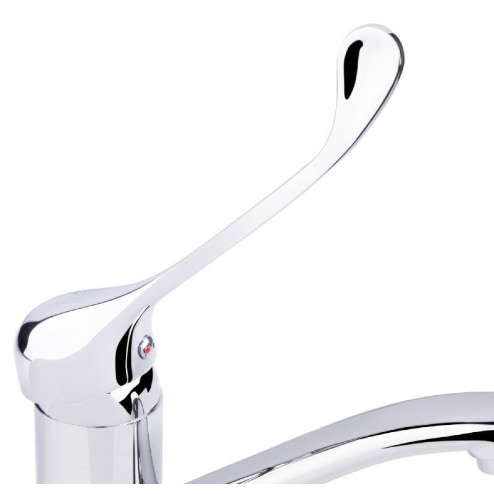 Смеситель для раковины локтевой Lidz Watt 002M с поворотным изливом (k40) LDWAT002MCRM34861 Chrome SD00040965