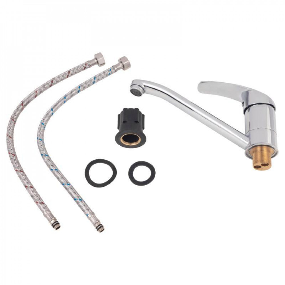 Змішувач для кухні Lidz Mars 003 (k40) LDMAR003CRM34875 Chrome SD00040979