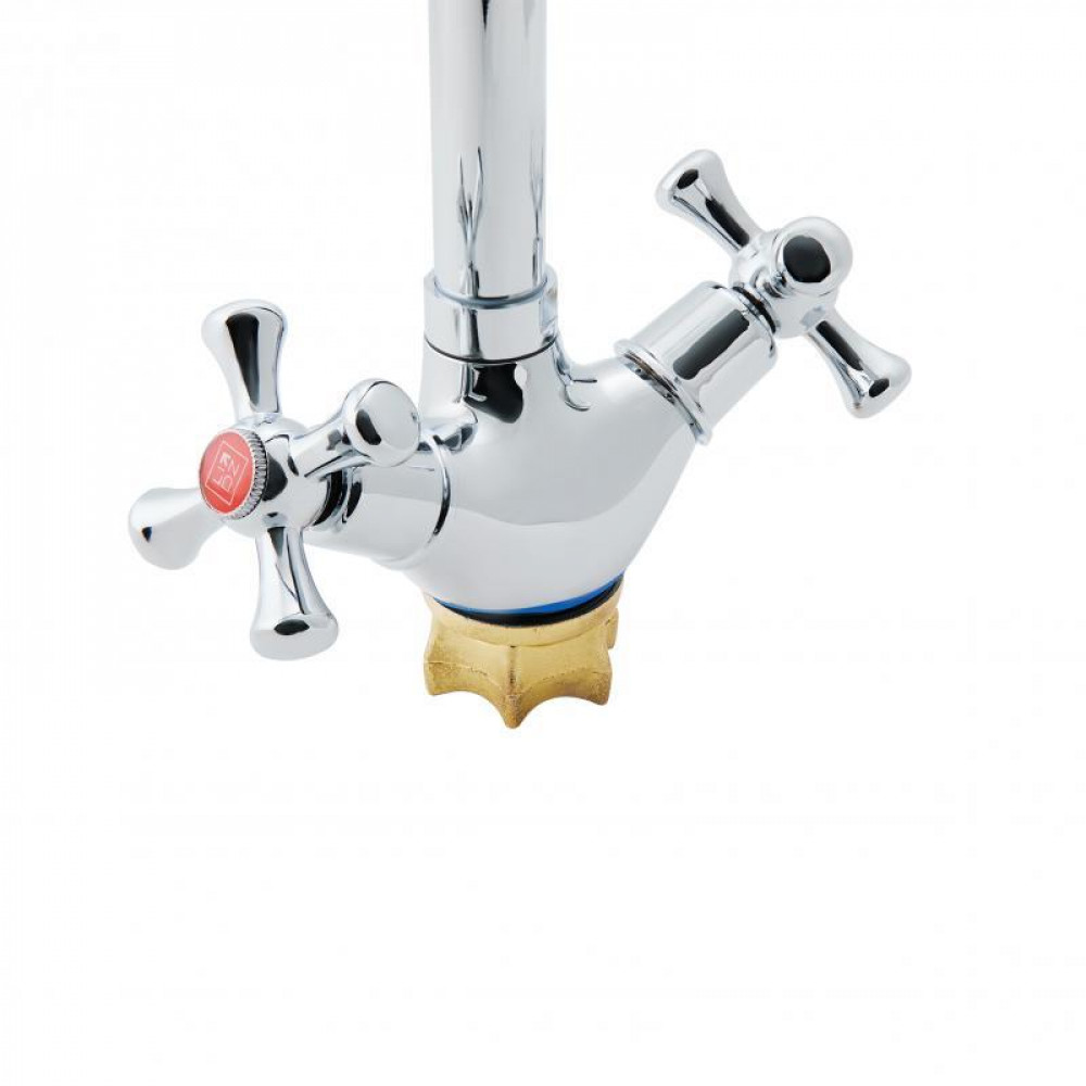 Змішувач для кухні Lidz Lamb 278F двохвентильний LDLAM278FCRM35071 Chrome SD00041174