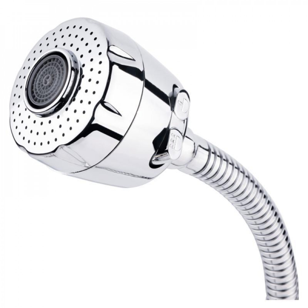 Змішувач для кухні Lidz Lamb 274F двохвентильний з гнучким виливом LDLAM274FCRM35074 Chrome SD00041178