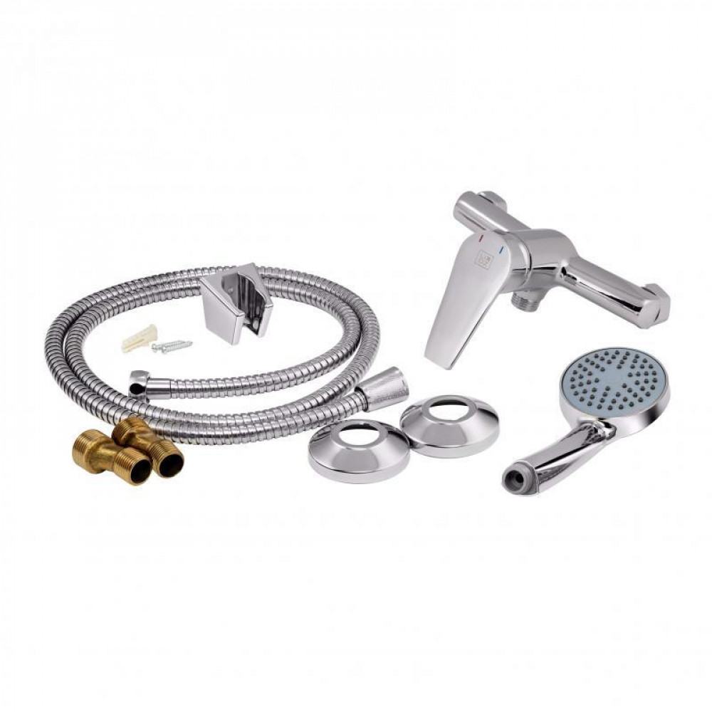 Змішувач для душу Lidz Gloria 010 (з душовим гарнітуром) (k35) LDGLO010CRM35101 Chrome SD00041205