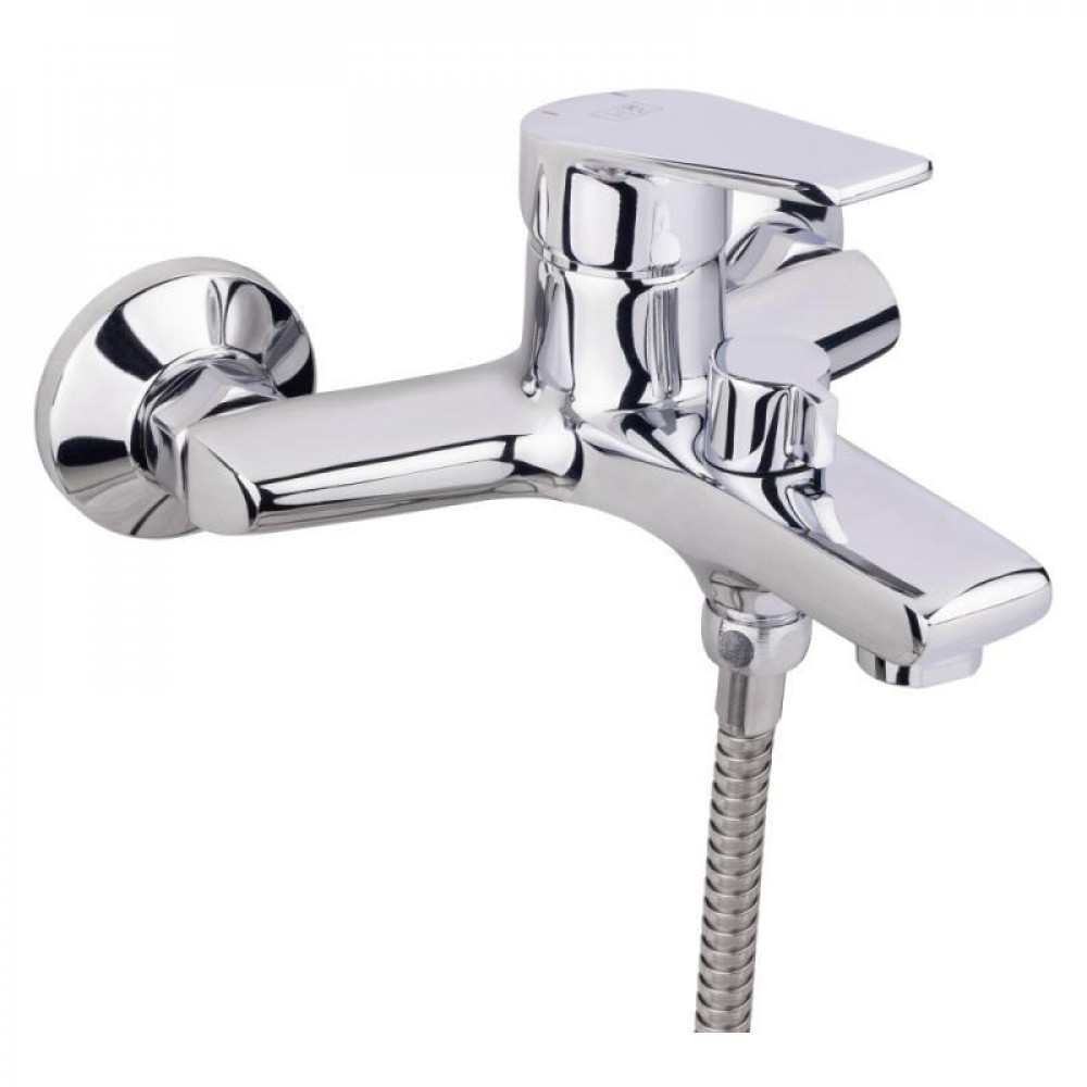 Змішувач для ванни Lidz Gloria 006 (з душовим гарнітуром) (k35) LDGLO006CRM35118 Chrome SD00041222